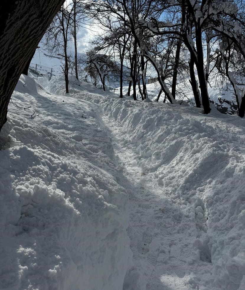 Çatak Kar Altında, Belediye Ortada Yok! (1)
