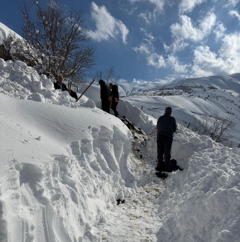 Çatak Kar Altında, Belediye Ortada Yok! (2)