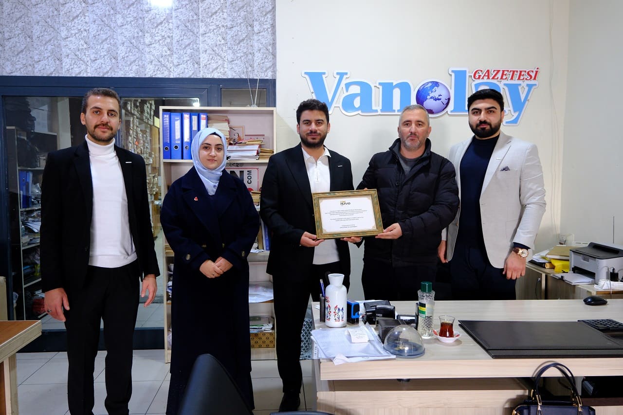 Genç Müsi̇ad Van Şubesi’nden Gazetemize Ziyaret (5)