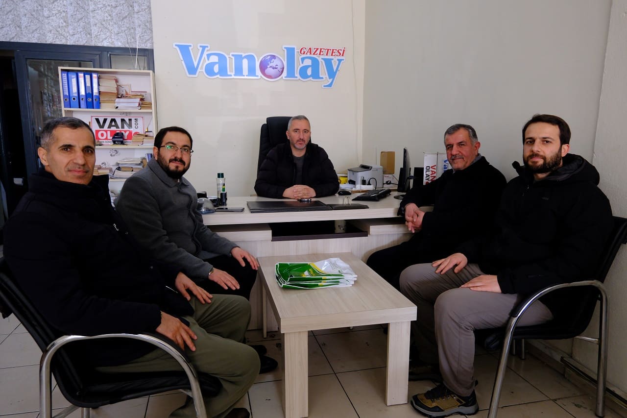 Hüda Par Van İl Başkanlığı’ndan Gazetemize Ziyaret (1)