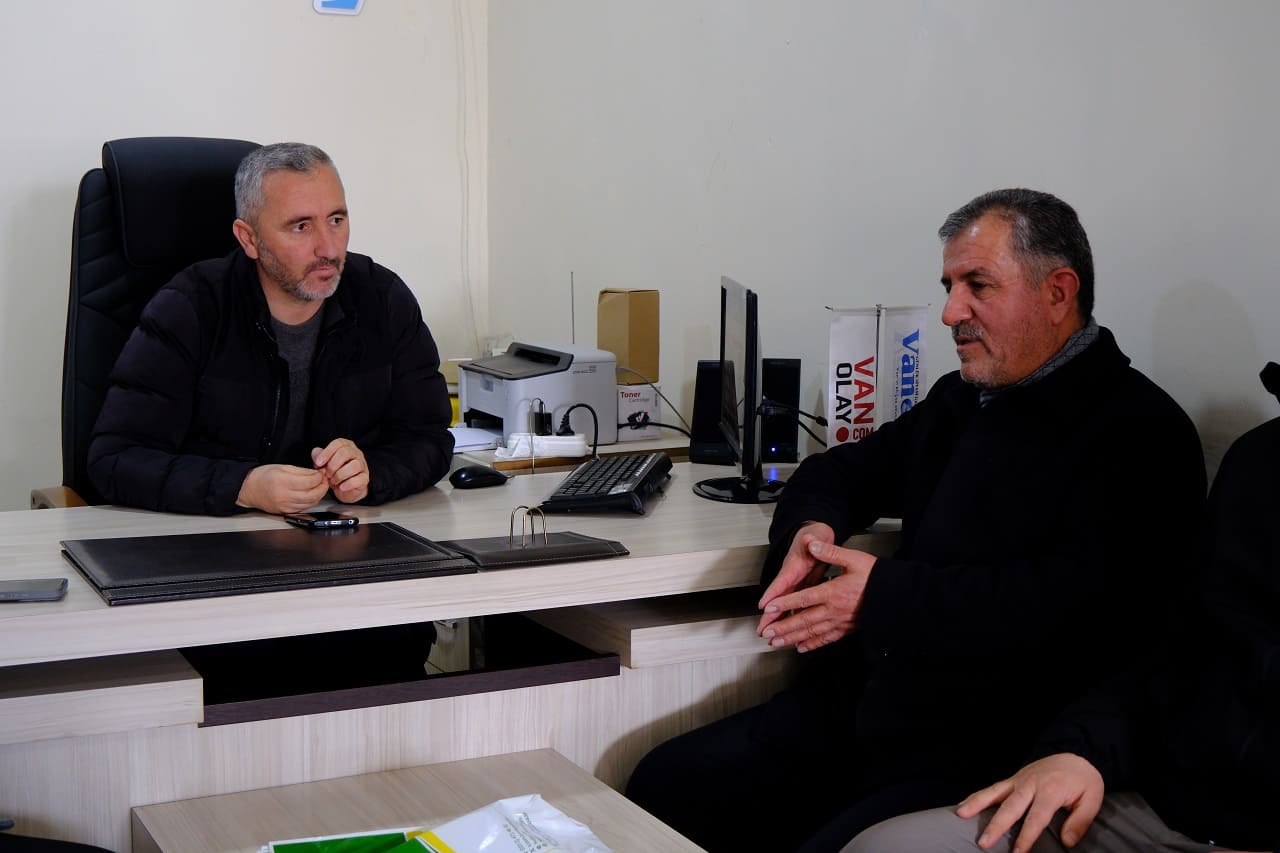 Hüda Par Van İl Başkanlığı’ndan Gazetemize Ziyaret (3)