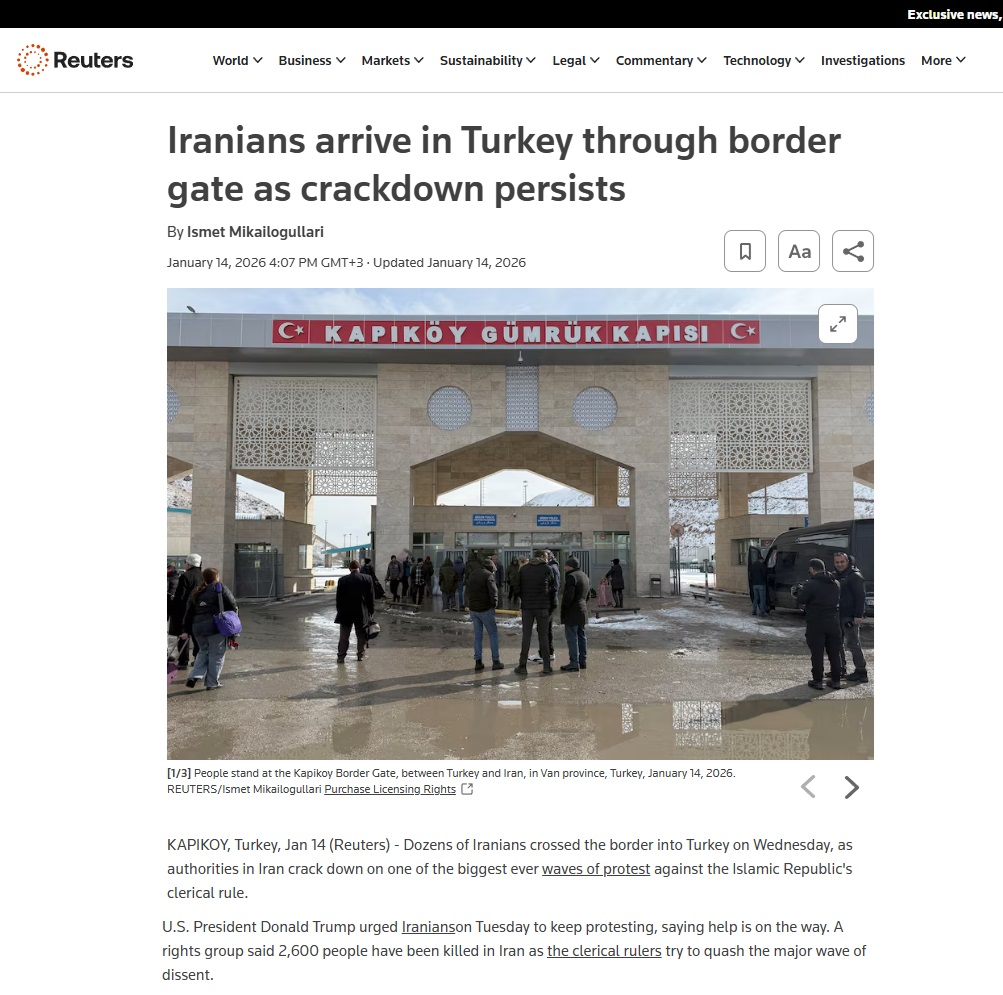 Reuters'tan Van Sınırında Algı Hamlesi Abartılı Iddialar Ve Gerçekler 2