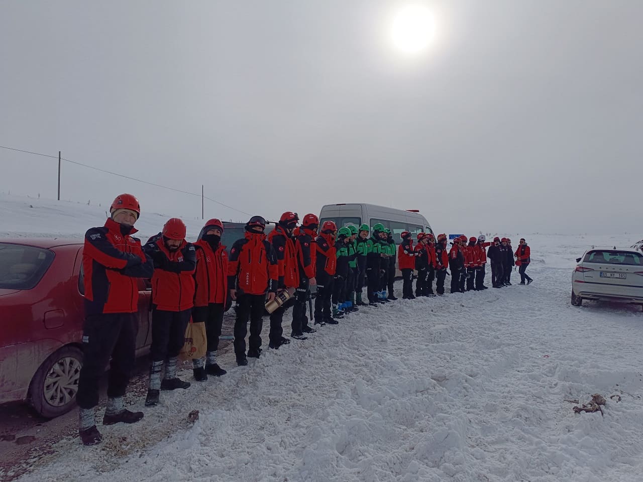 Umut Kervanı Arama Kurtarma Ekibi Çığ Eğitimi Aldı! (4)
