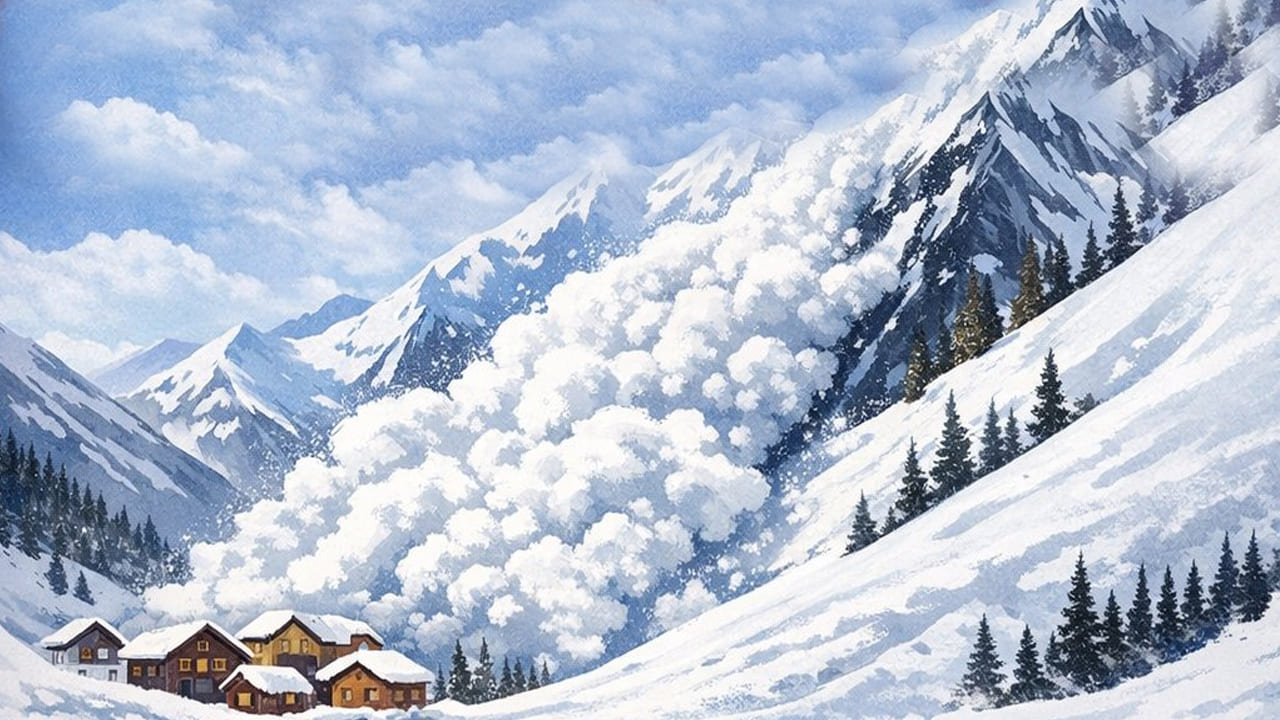 Van Bahçesaray’da Çığ Tehlikesine Karşı Uyarı