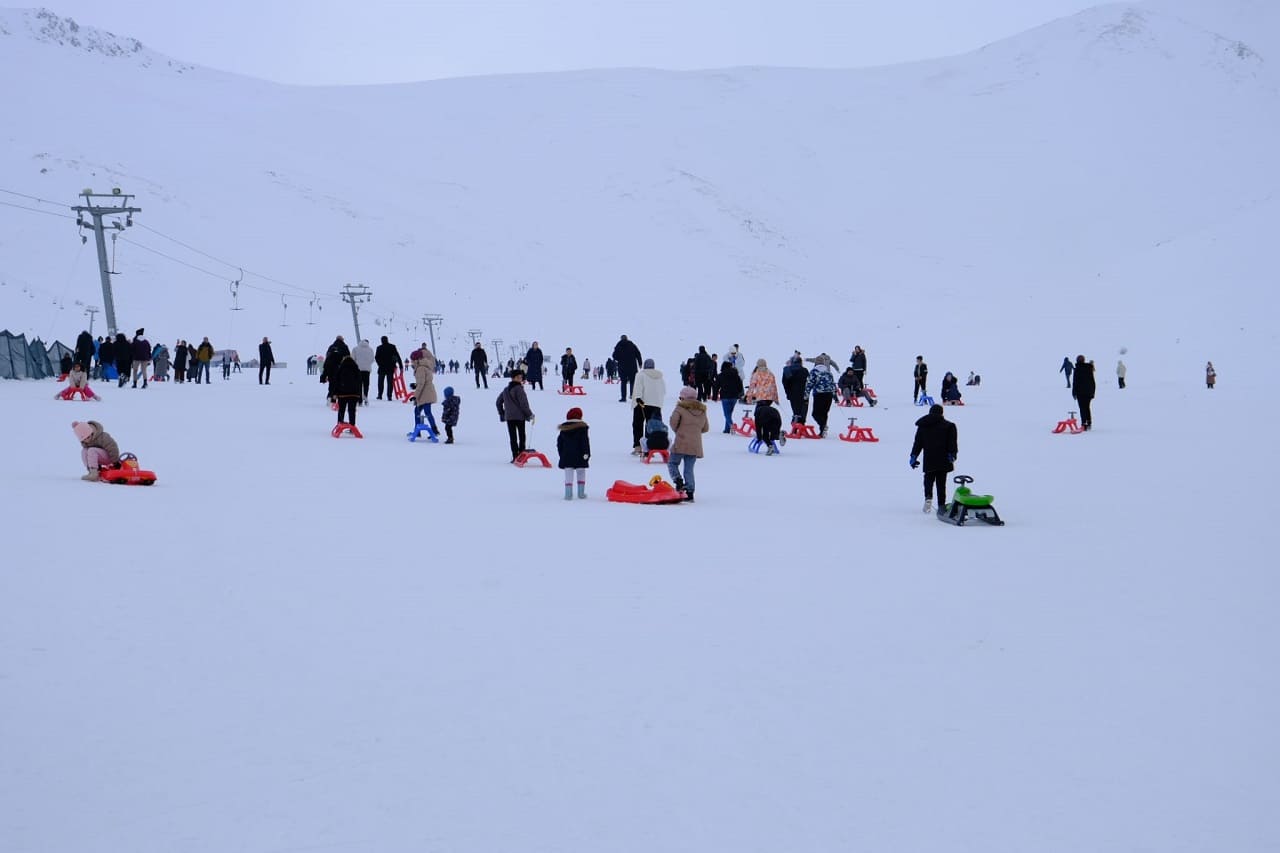 Van Basını Abalı Kayak Merkezi’nde Buluştu (3)