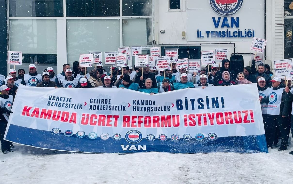 Van Memur Sen’den Ücrette Denge, Gelirde Adalet Talebi! (5)