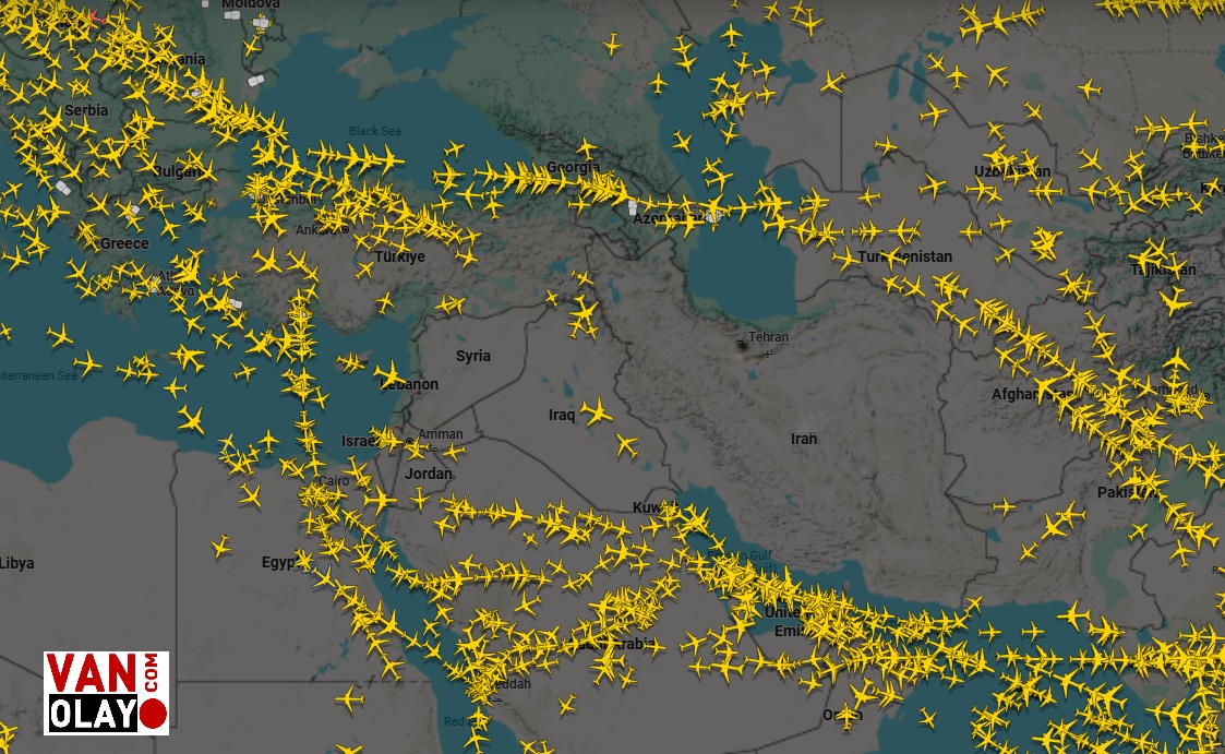 Van Semalarında Kritik Dönüş İran Uçağı Son Anda Rota Değiştirdi 1