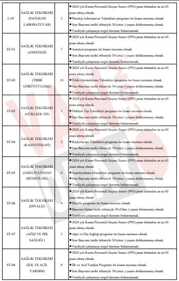 Van Yüzüncü Yıl Üniversitesi Çok Sayıda Personel Alacak! (4)