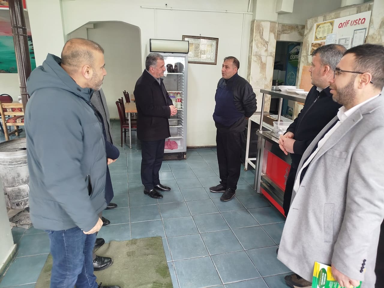 Hüda Par Heyeti Gürpınar’da Esnafın Sorunlarını Dinledi (8)