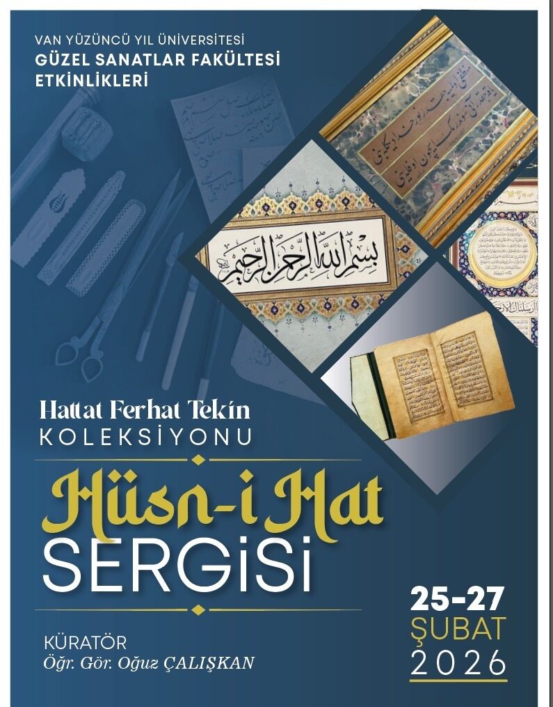 Van’da Sanat Şöleni Hüsn I Hat Sergisi Kapılarını Açıyor 1