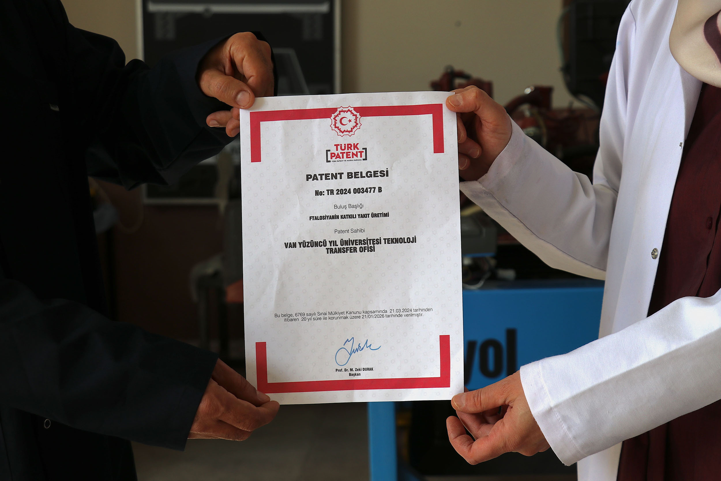 Vanlı Akademisyenler Patentini Aldı 3