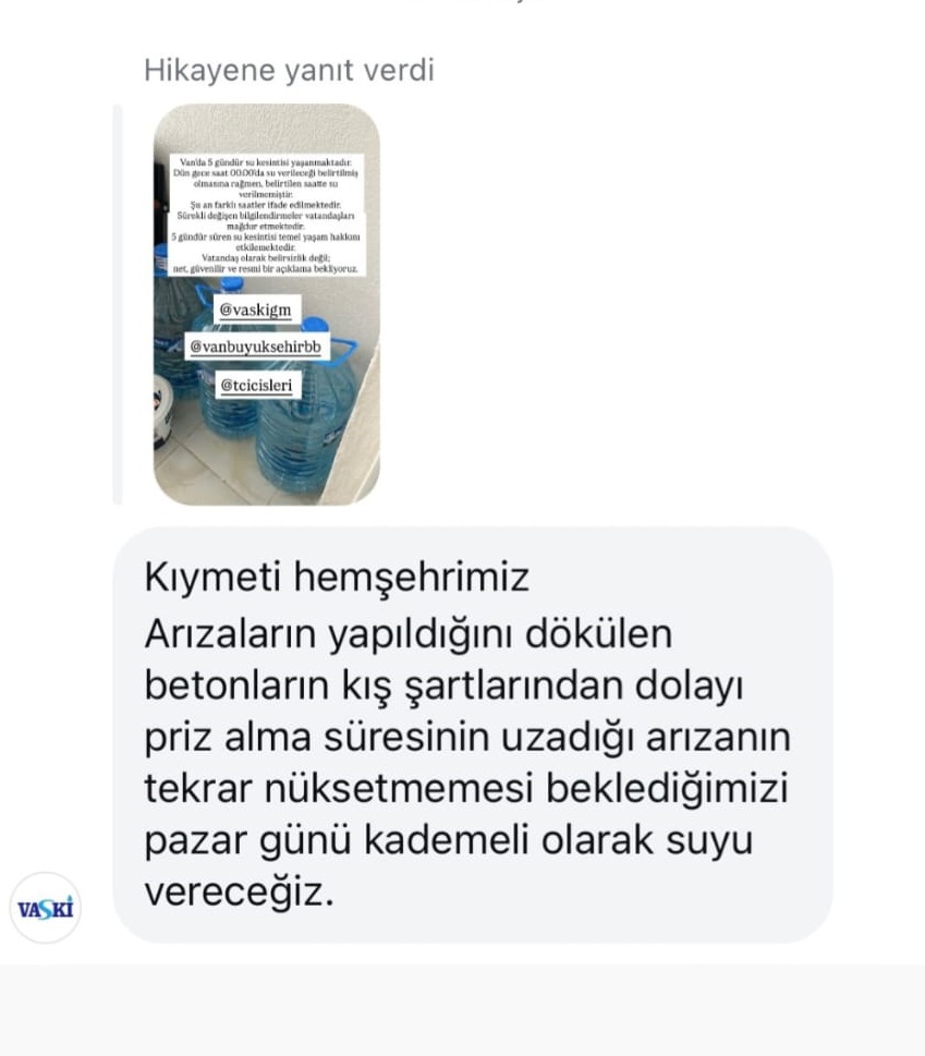 Vanlıların Temel Yaşam Hakkı Ellerinden Alınıyor! Vaski̇ Yönetilemiyor… (2)