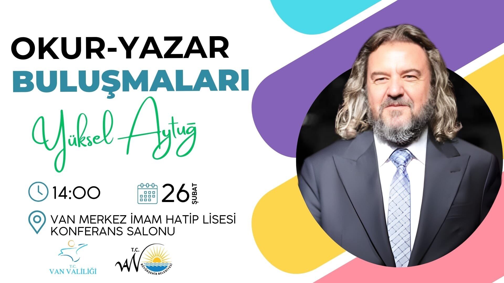 Yazar Yüksel Aytuğ Vanlılarla Buluşuyor