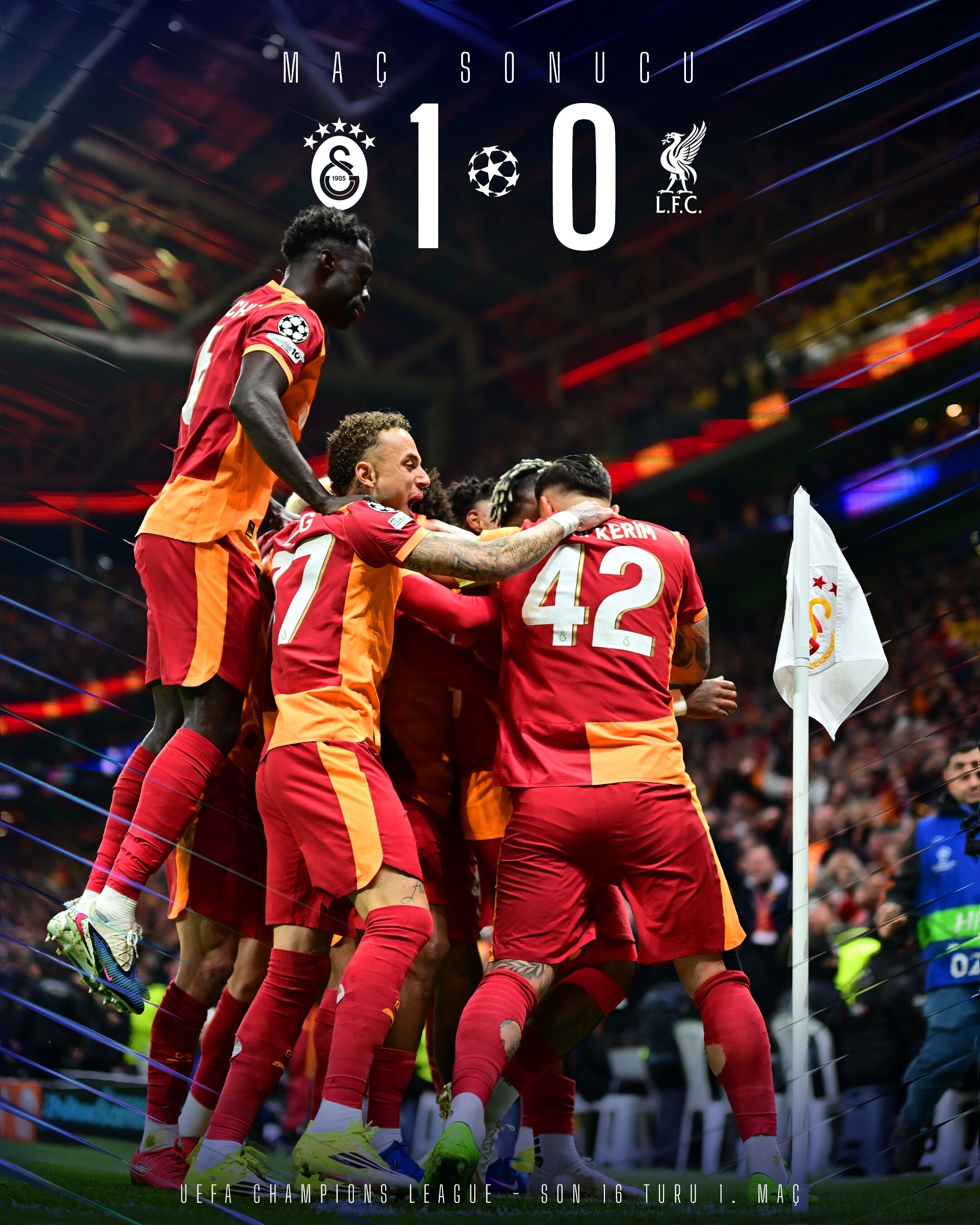 Galatasaray Liverpool’u 1 Mağlup Etti 1