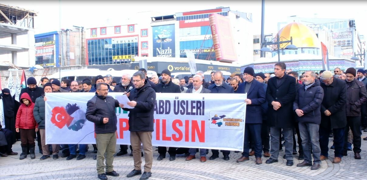 Van Sdi̇’den Sert Tepki Abd Ve İsrail Zulmüne Karşı Insanlık Ayağa Kalkmalı