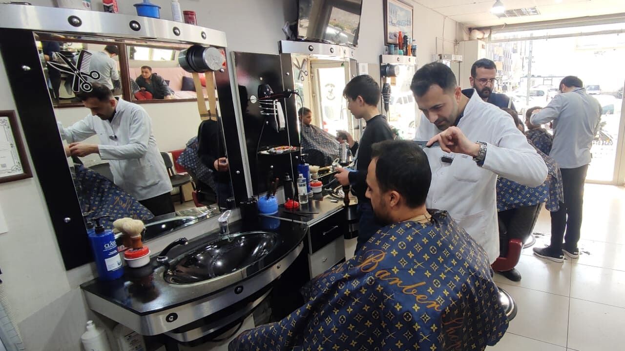 Van’da Berber Ve Kuaförlerde Bayram Yoğunluğu (1)
