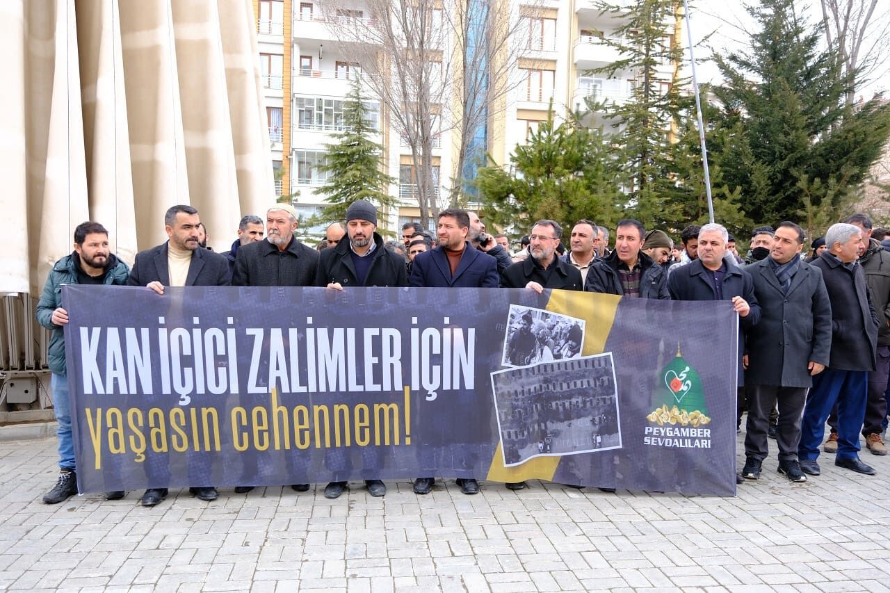 Van’da İran’a Yönelik Saldırılar Protesto Edildi (10)