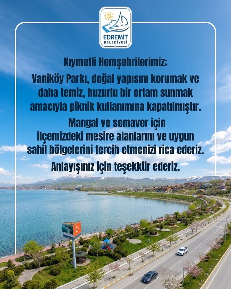 Van’da Piknikçilere Kötü Haber Mangal Ve Semaver Yasağı Genişliyor (2)