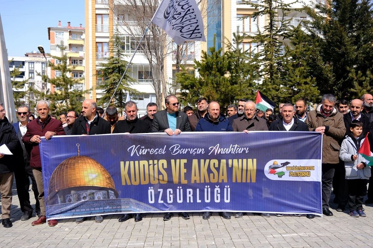 Van’dan İslam Alemine Kudüs Çağrısı Vahdet Şart, Zulme Sessiz Kalmayın (3)