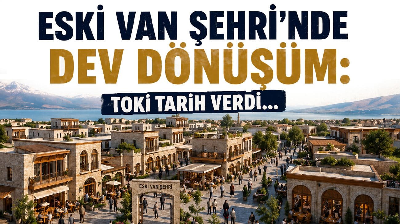 Eski Van Şehri’nde dev dönüşüm: TOKİ tarih verdi…