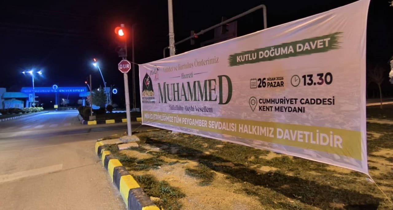 Van’da Mevlid I Nebi Hazırlıkları Şehir Afiş Ve Brandalarla Donatıldı (4)