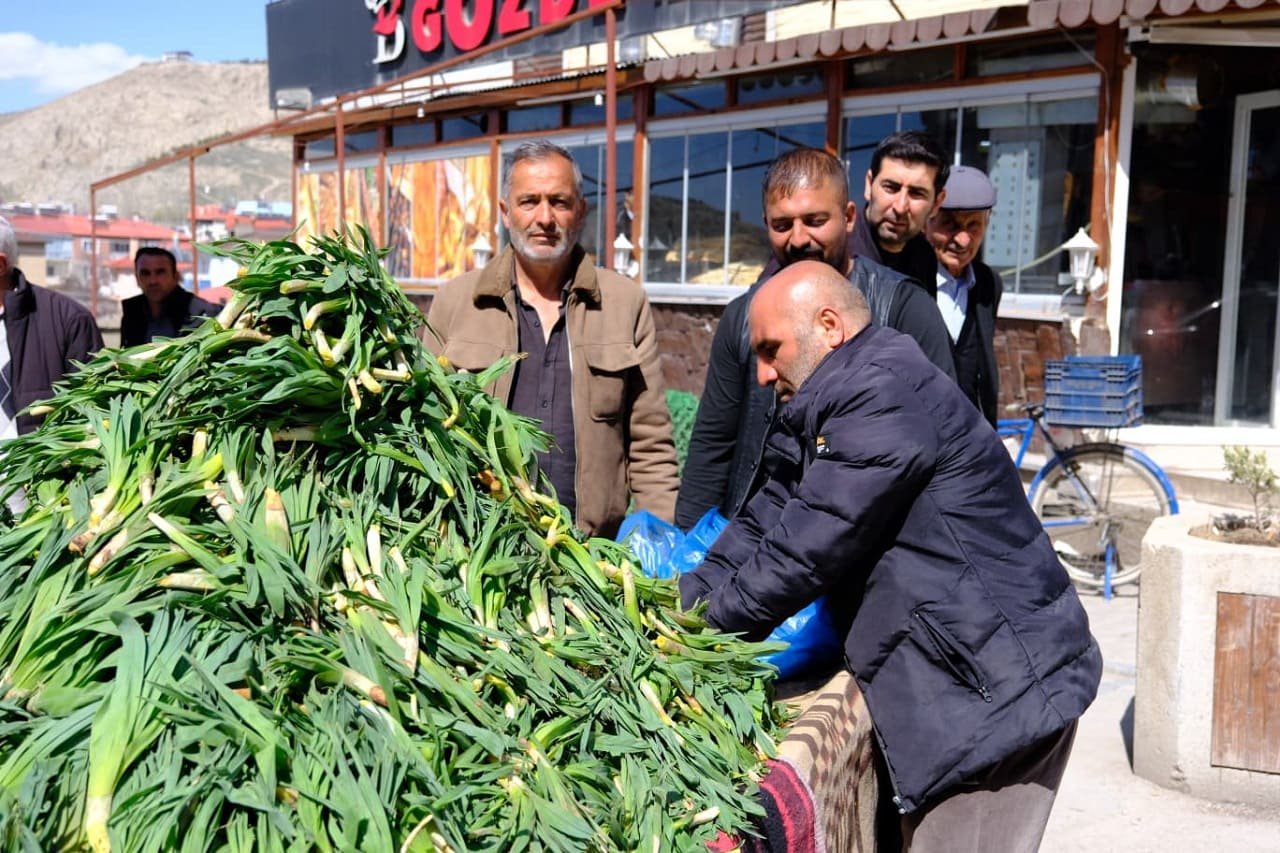 Van’da Şifa Kaynağı Çiriş, Tezgahlardaki Yerini Aldı (2)