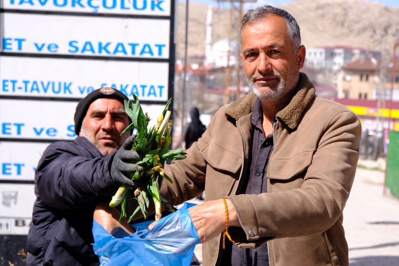 Van’da Şifa Kaynağı Çiriş, Tezgahlardaki Yerini Aldı (5)