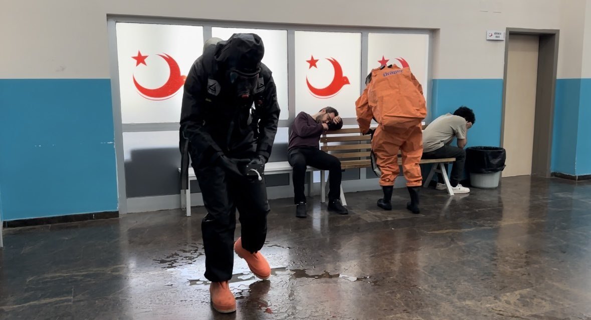 Kurubaş'ta Nefes Kesen Anlar Van Afad'dan Kbrn Tatbikatı 2