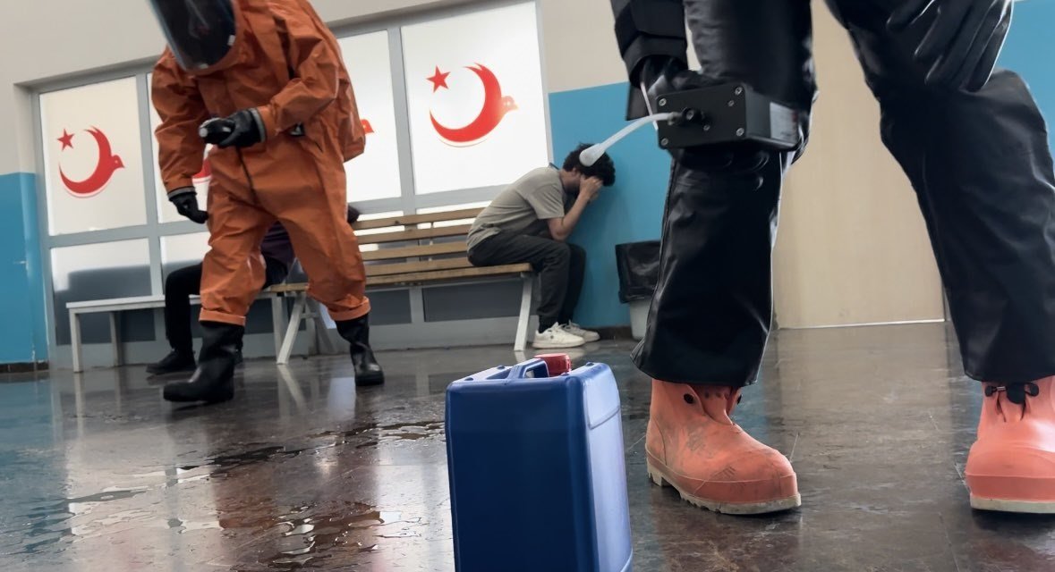 Kurubaş'ta Nefes Kesen Anlar Van Afad'dan Kbrn Tatbikatı 3