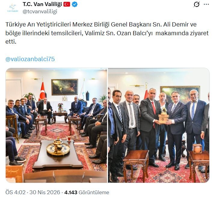 Şehirde Olay Varken Van Valisi’ni Gören Var Mı 3