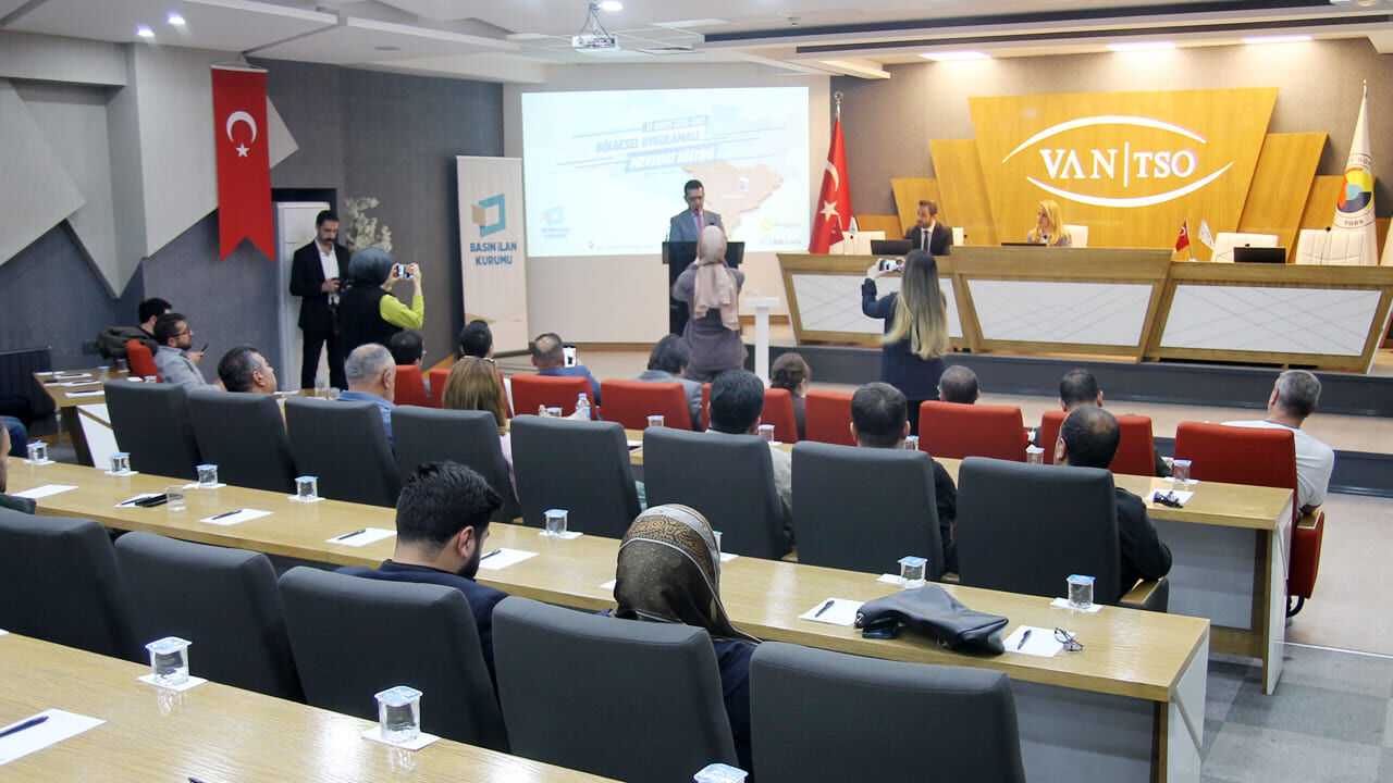Van’da Basına Uygulamalı Mevzuat Eğitimi Verildi (9)