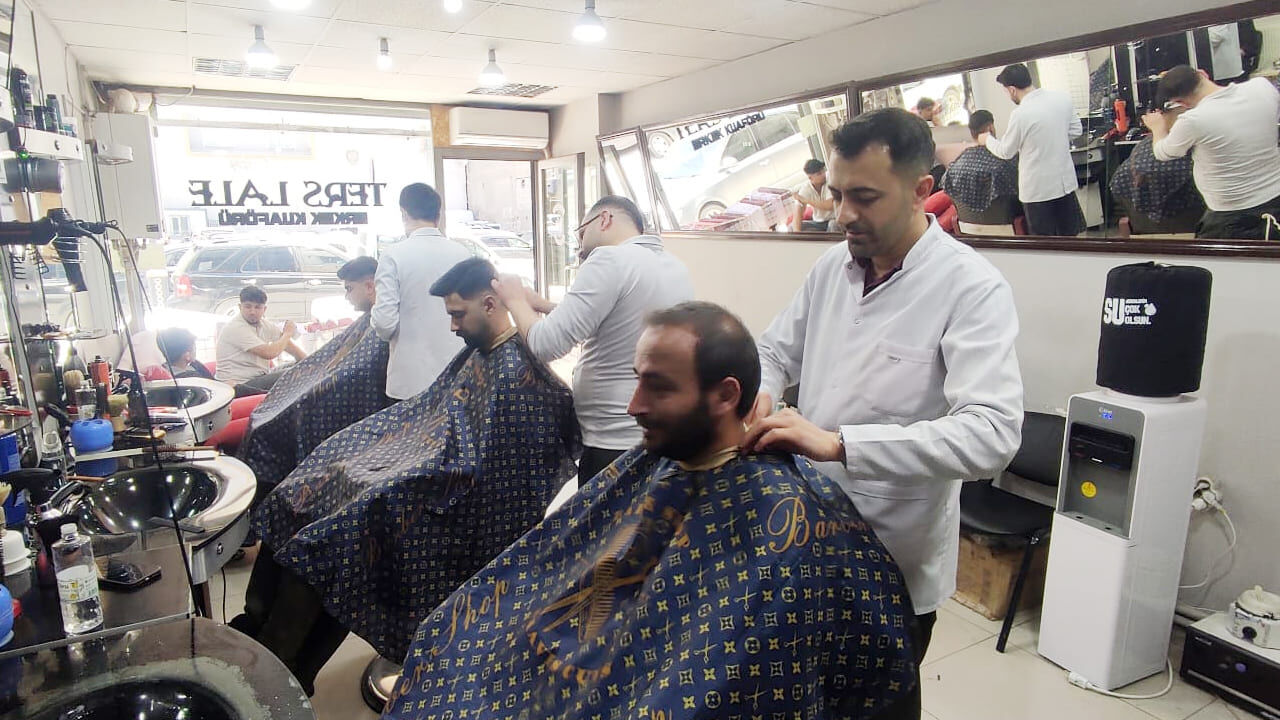 Van’da Kurban Bayramı Öncesi Berber Ve Kuaförlerde Yoğun Mesai (1)