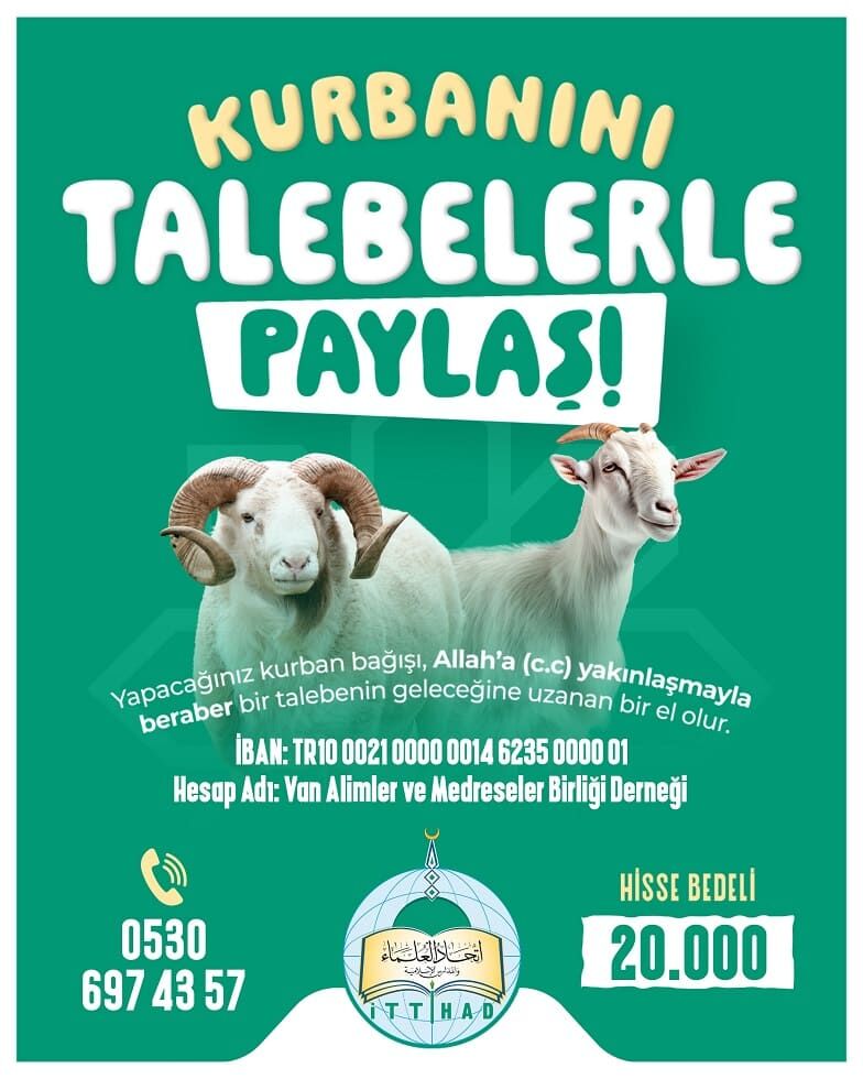 Van’da Medrese Talebeleri Için Kurban Bağışı Çağrısı (2)