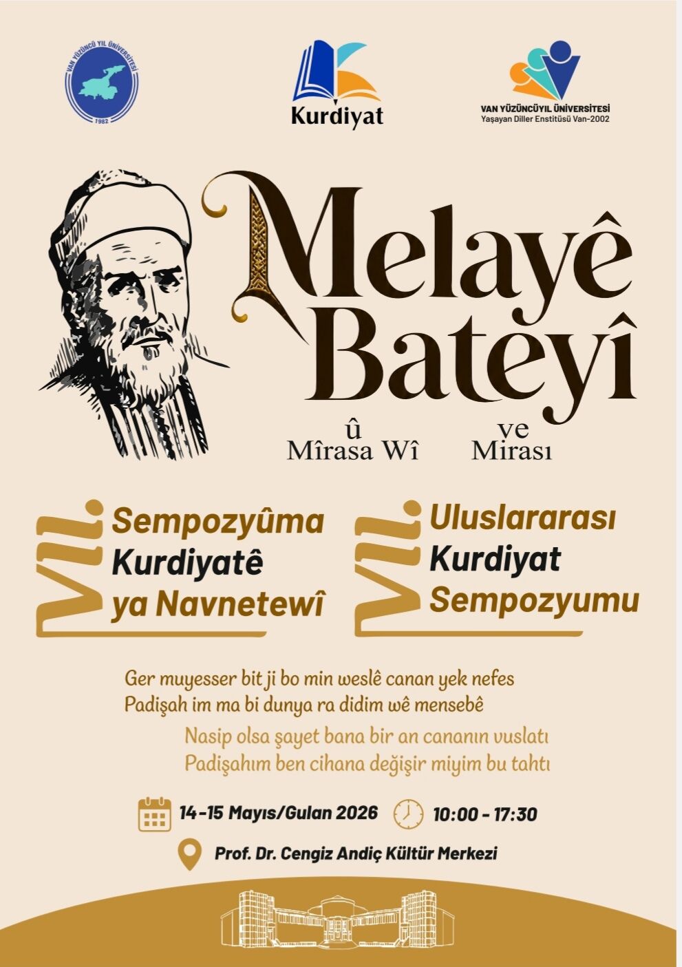 Van’da Melayê Bateyî’nin Mirası Ele Alınacak!1