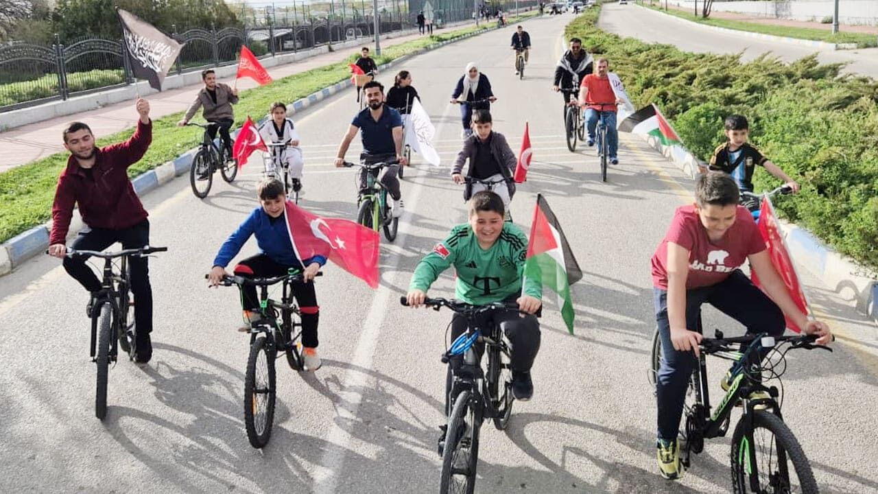 Van’da Pedallar Filistin Için Çevrildi (4)