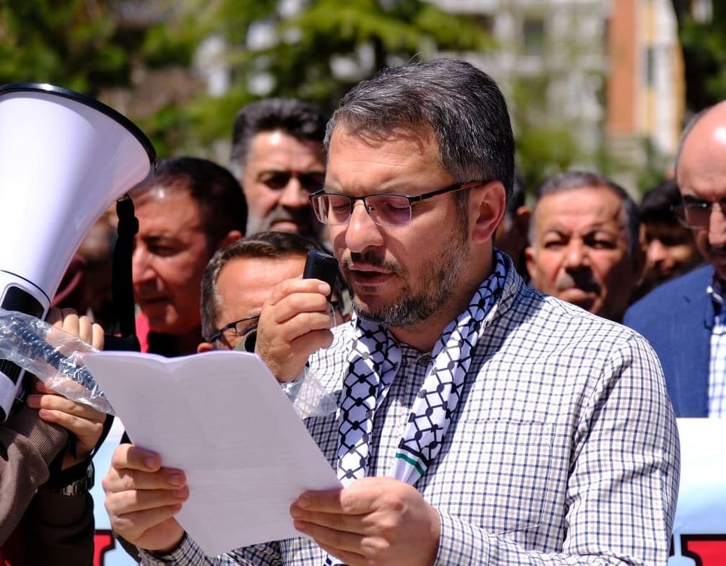 Van’da Sumud Filosu’na Yapılan Saldırıya Tepki (25)