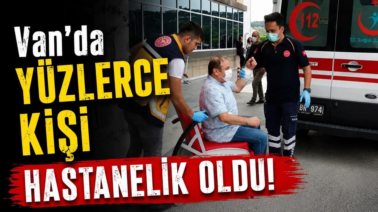 Van'da yüzlerce kişi hastanelik oldu!