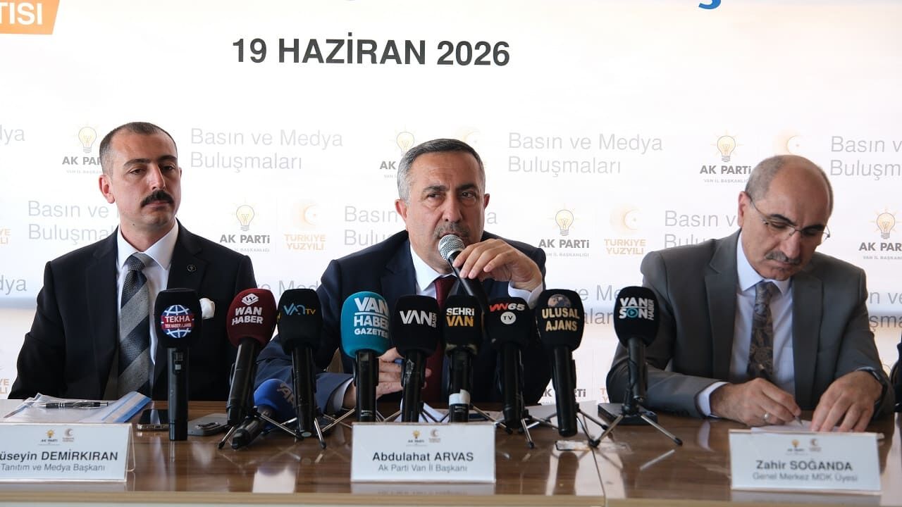 Ak Parti Van İl Başkanı Arvas Van’ın Sorunlarını Muhatabına Ileteceğim (3)