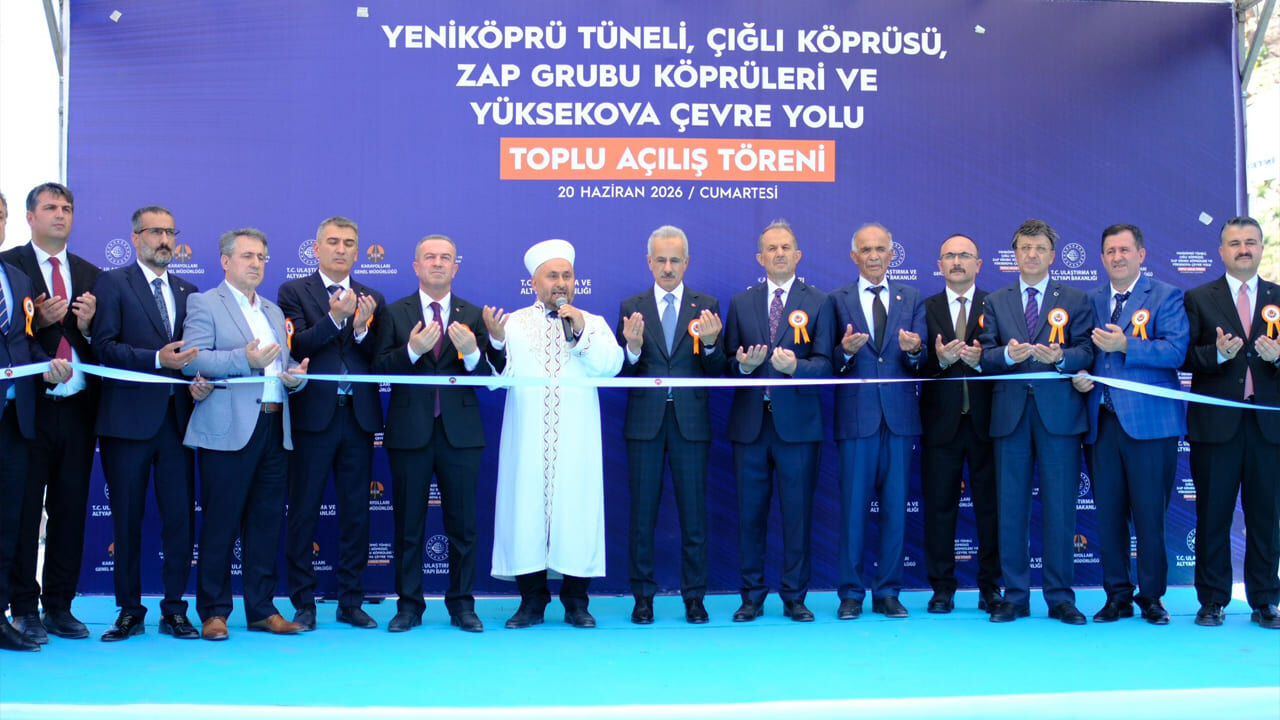 Hakkâri’de Ulaşımda Yeni Dönem Dev Tünel Ve Köprüler Açıldı1