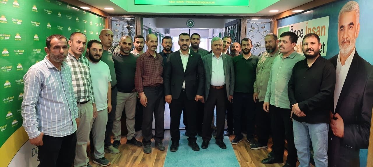 Hüda Par İpekyolu İlçe Başkanı Bor Güven Tazeledi! (1)