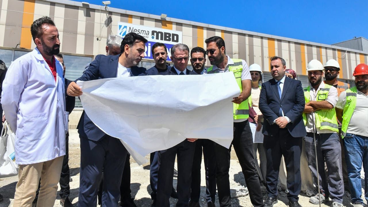 Van Şehir Hastanesi’nin Yapımı Sürüyor (2)