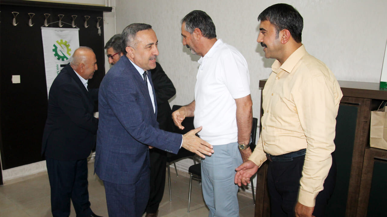 Ak Parti Van İl Başkanı Arvas’tan Haksi̇ad’a Ziyaret (1)