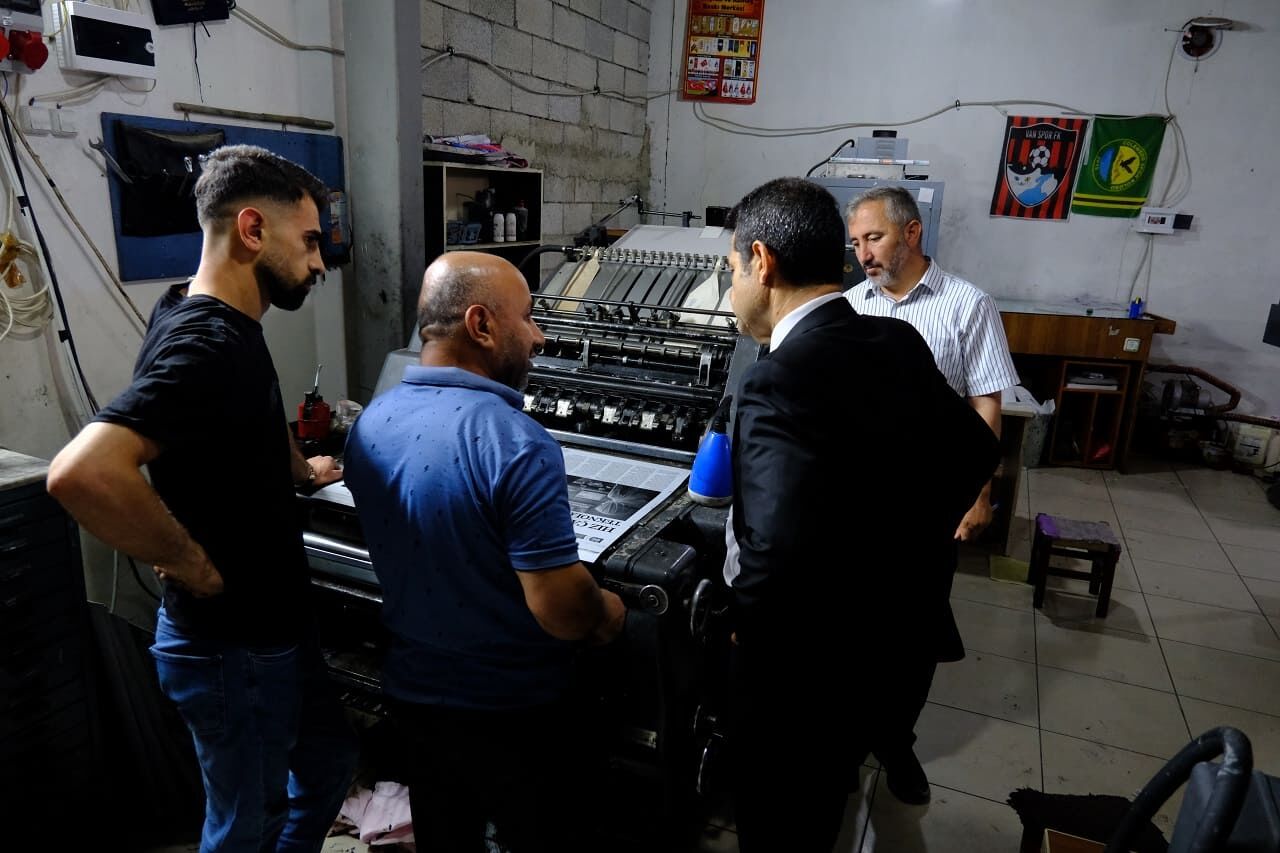 Bi̇k Van Bölge Müdürü Tokgöz'den Van Olay Gazetesi'ne Ziyaret (2)