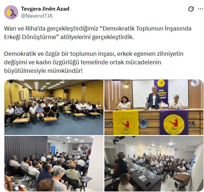 Dbp’nin Van’da “Erkekleri Dönüştürme” Atölyesi Tepki Çekti! (3)