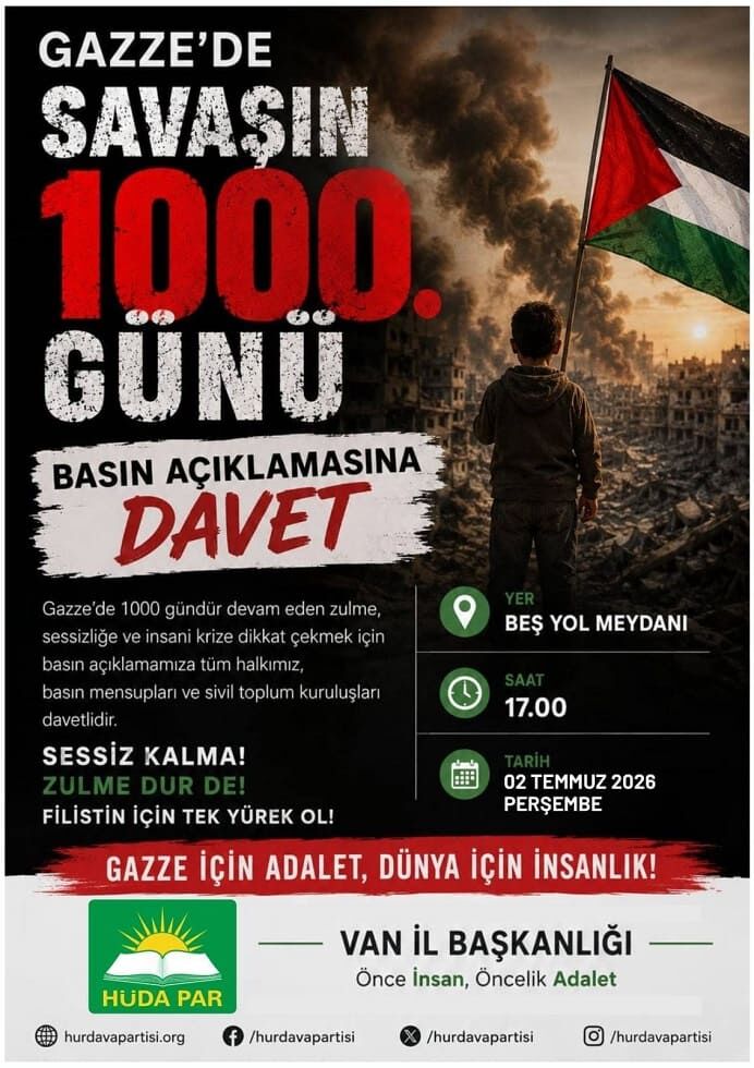 Gazze’de Soykırım 1000 Gündür Devam Ediyor…1 (1)