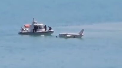Van Gölü’ne Uçak Düştü Tatbikatı Gerçek Sanıldı! (1)-1