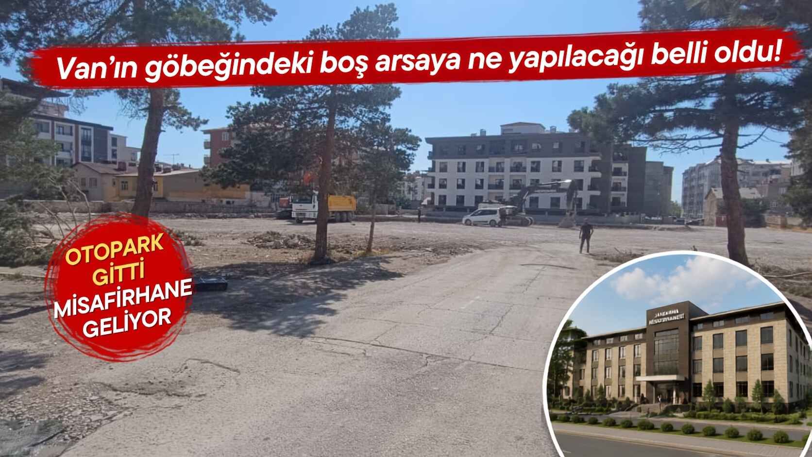 Van’da eski orduevi arsasına ne yapılacağı belli oldu!