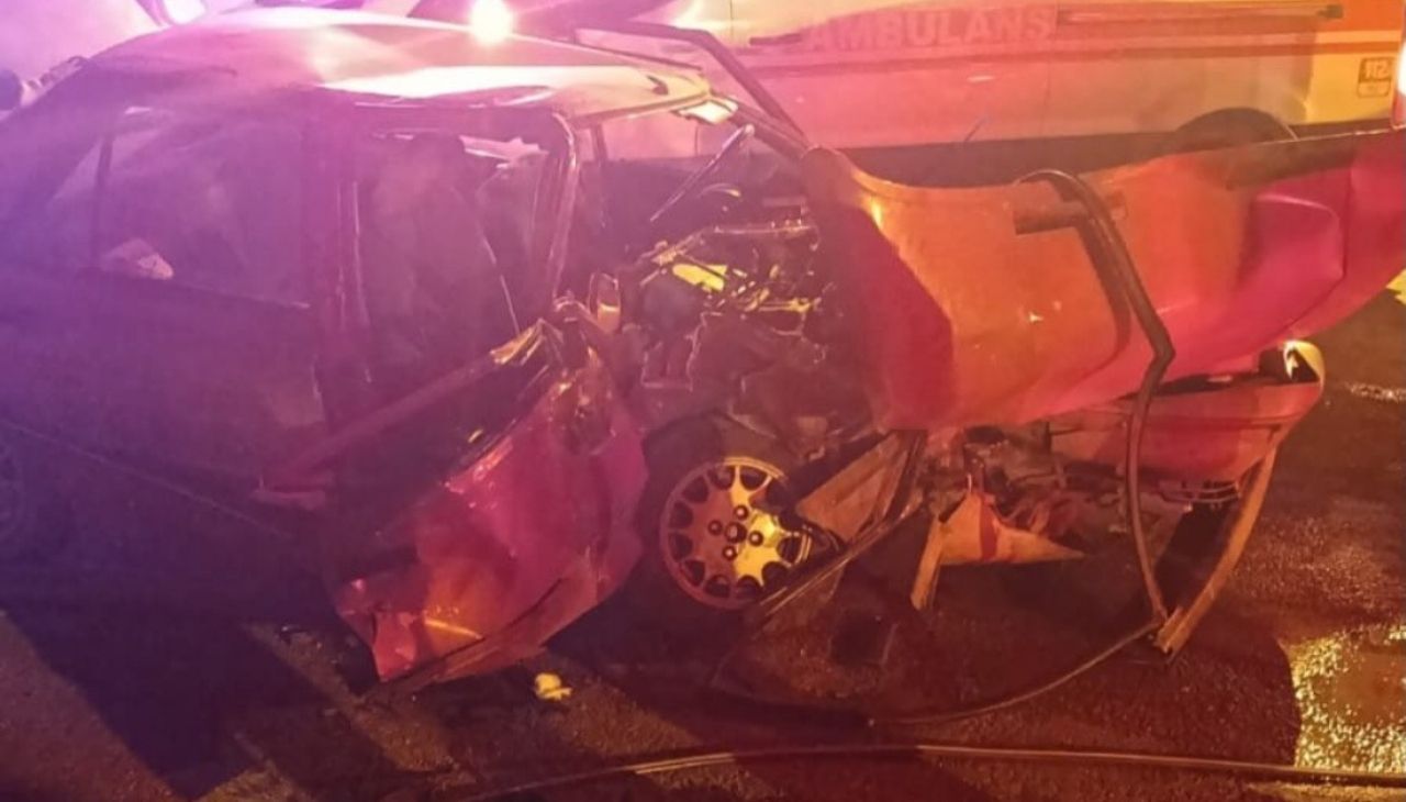 Van'da Feci Trafik Kazası 2'Si Ağır 5 Yaralı!1