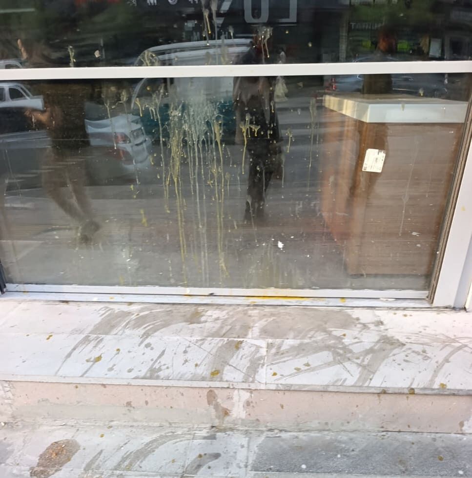 Van’da Vicdan Nöbeti Burger King Önünde Yumurtalı Eylem! (5)