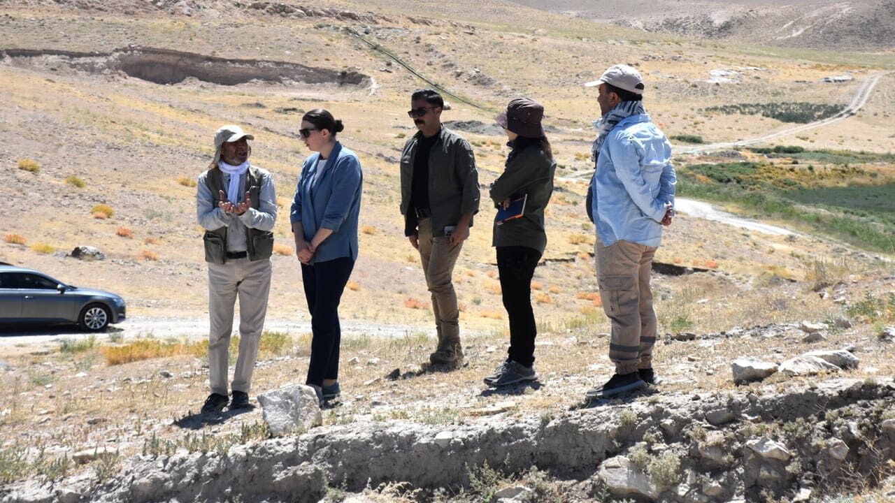 Çavuştepe Kalesi’nde Tarihe Işık Tutuluyor (3)